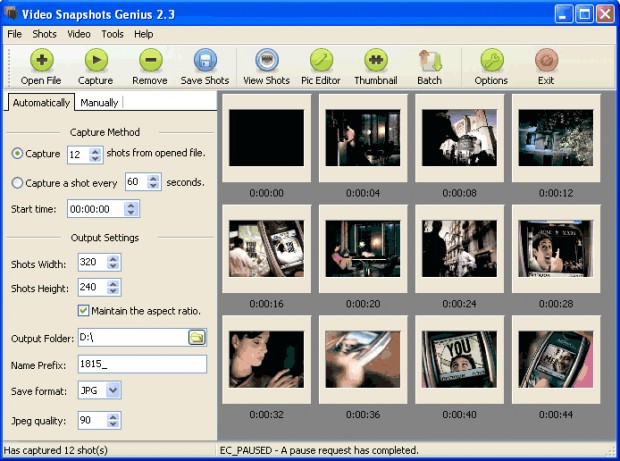 Video Snapshots Genius Video Snapshots Genius