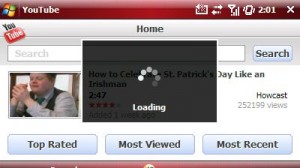 YouTube for Windows Mobile