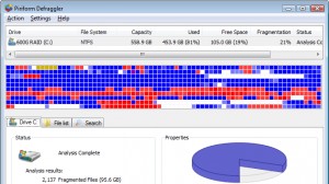 Defraggler Ekran Görüntüsü