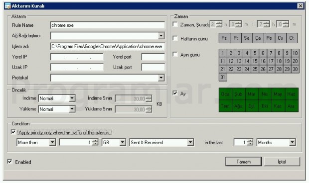 NetBalancer Free Ekran Goruntusu 2