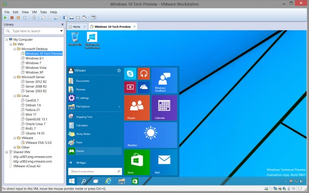 VMware Workstation 11 VMware Workstation 11