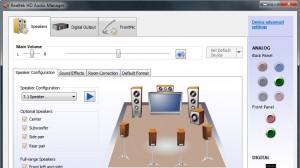 Realtek High Definition Audio Codec (Windows Vista/7)