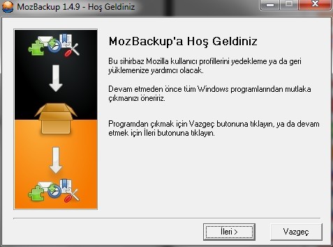 MozBackup Türkçe Yama