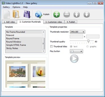 Video lightBox (Mac)