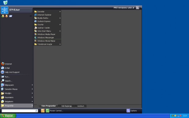 Vista Start Menu