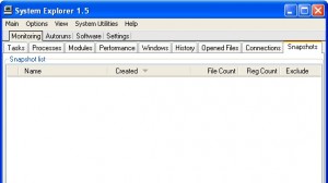 System Explorer Ekran Görüntüsü