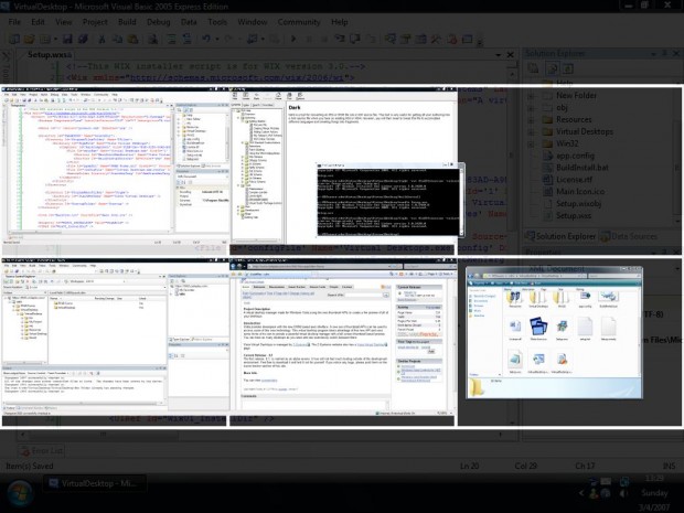 Vista/XP Virtual Desktop Manager