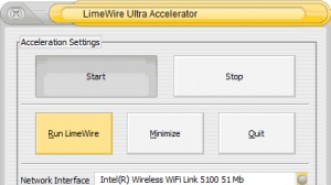 LimeWire Accelerator