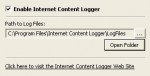 Internet Content Logger