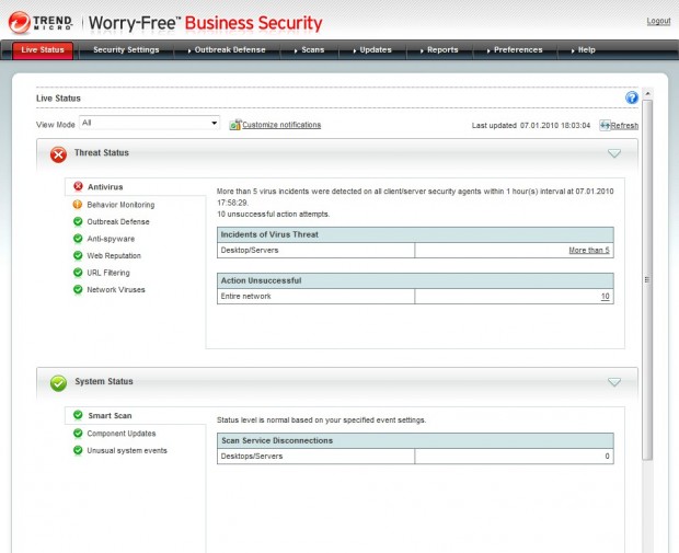 Worry-Free Business Security Advanced Worry-Free Business Security Advanced