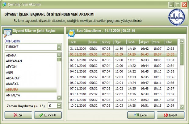 Ezan\\\'ı Vakit