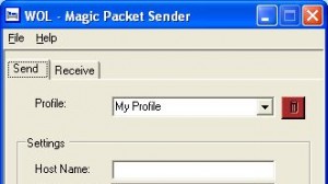 WOL Magic Packet Sender