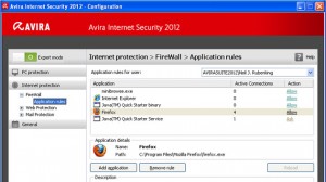 Avira Internet Security Ekran Goruntusu