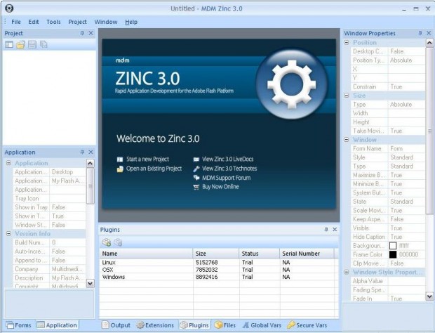 Zinc Builder (Windows)