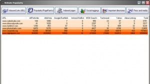 Website Popularity