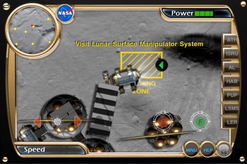 NASA Lunar Electric Rover Simulator