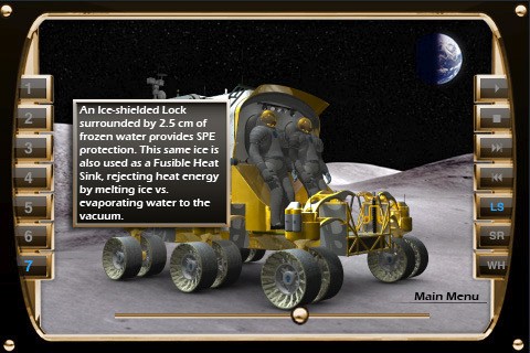 NASA Lunar Electric Rover Simulator