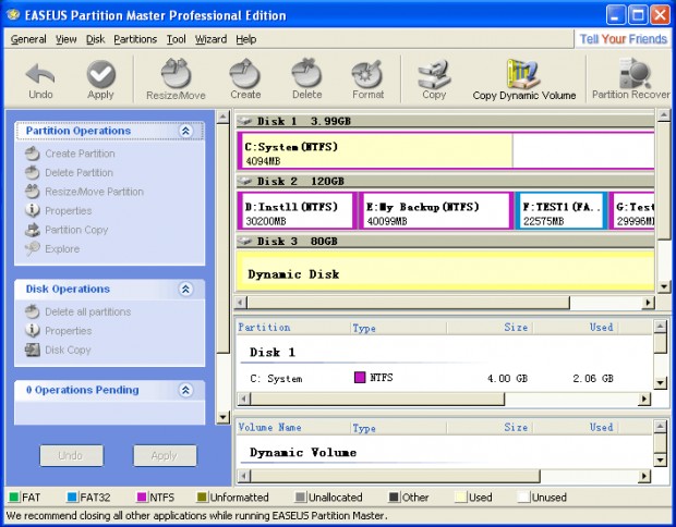 EASEUS Partition Master Home Edition EASEUS Partition Master Home Edition