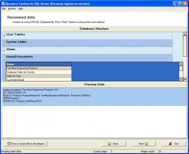 Recovery Toolbox for SQL Server