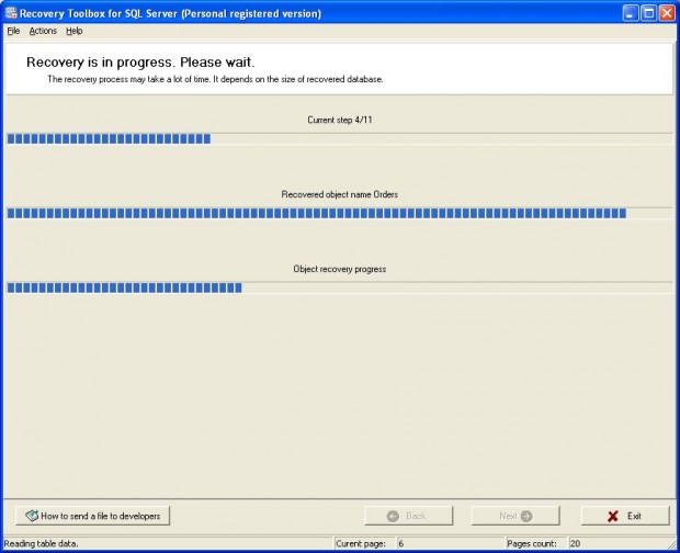 Recovery Toolbox for SQL Server