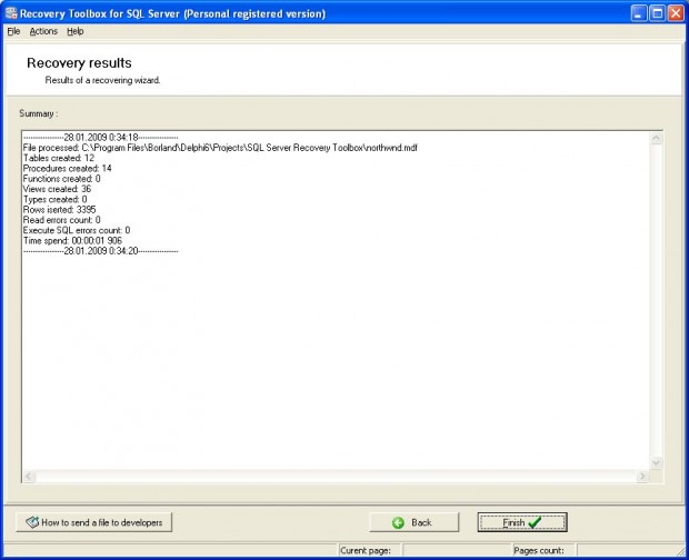 Recovery Toolbox for SQL Server