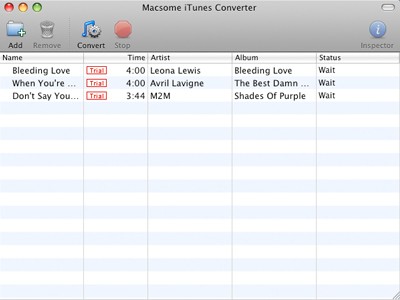 Macsome iTunes Converter