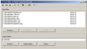 Free Video to Flash Converter