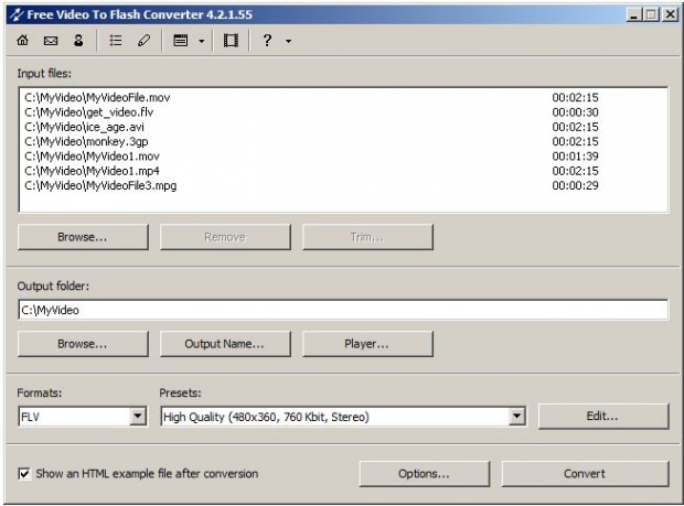 Free Video to Flash Converter Free Video to Flash Converter