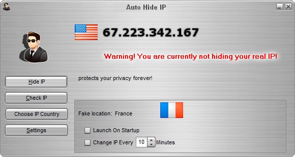 Auto Hide IP