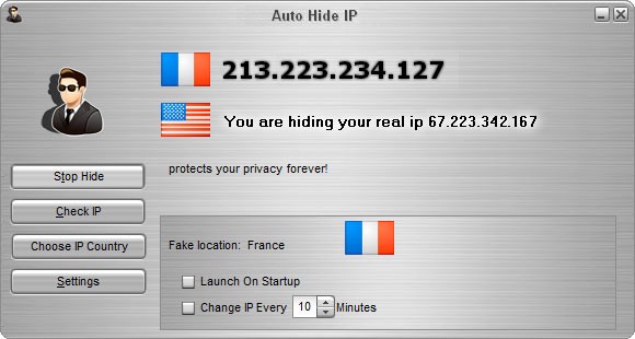 Auto Hide IP