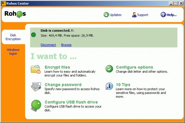 Rohos Disk Encryption