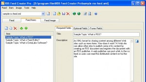 RSS Feed Creator Pro