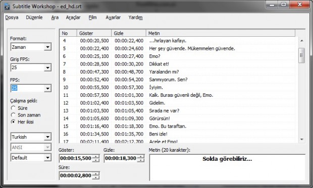 Subtitle Workshop