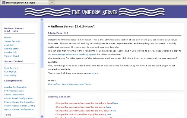Uniform Server