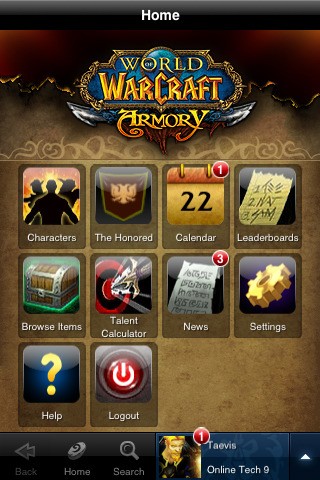 World of Warcraft Armory World of Warcraft Armory