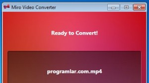 Miro Video Converter Ekran Görüntüsü