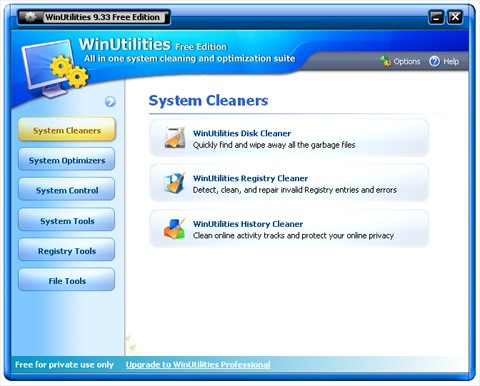 WinUtilities Free