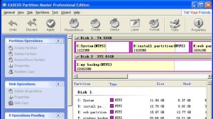 Easeus Partition Master Professional