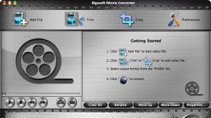 Bigasoft iMovie Converter for Mac
