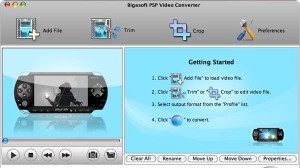 Bigasoft iMovie Converter for Mac