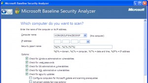 Microsoft Baseline Security Analyzer