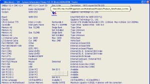 System Information Viewer Ekran Görüntüsü