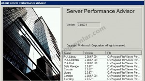 Microsoft Windows Server 2003 Performance Advisor