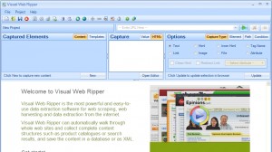 Visual Web Ripper Ekran Görüntüsü
