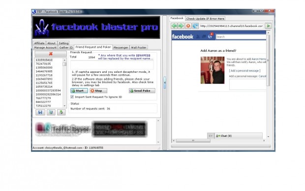 FaceBook Blaster Pro