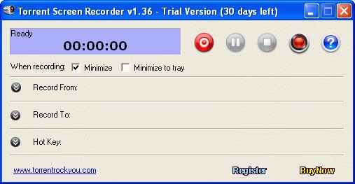 Torrent Screen Recorder