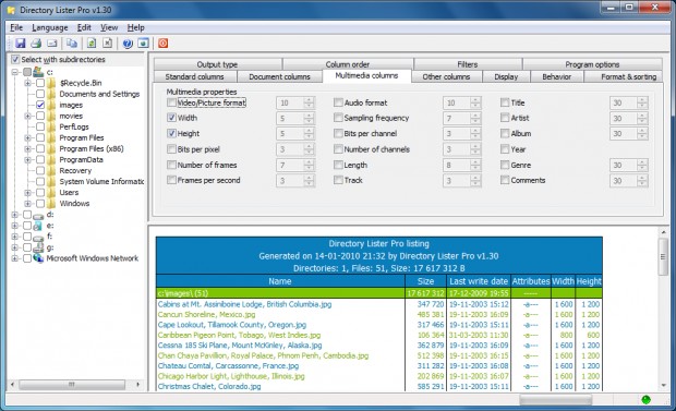 Directory Lister Pro