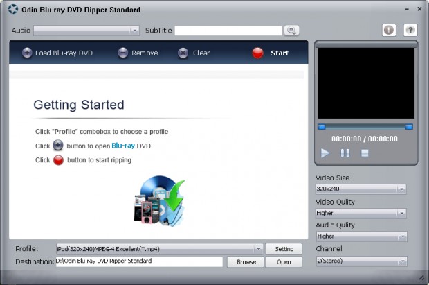 Odin DVD Ripper