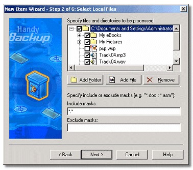 Handy Backup Server