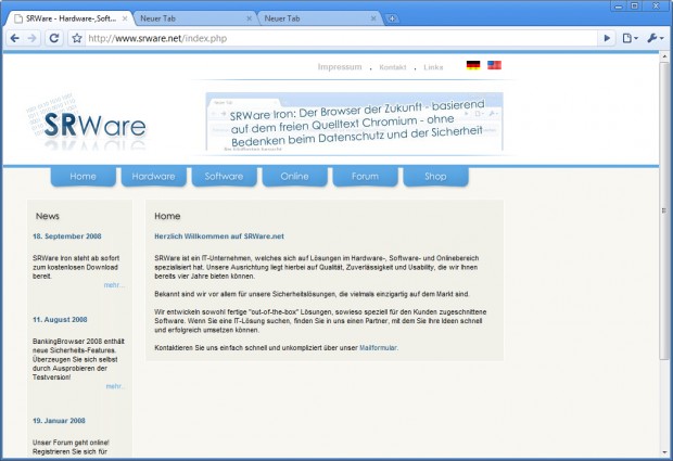 SRWare Iron